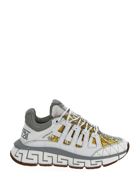 versace women's trigreca sneakers|Versace baroque sneakers.